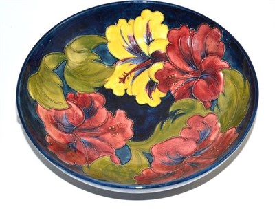 Lot 142 - A Moorcroft anemone pattern bowl, 26cm diameter