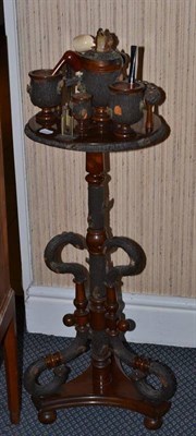 Lot 965 - Black Forest smoking stand