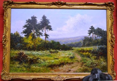 Lot 1210 - Daniel Sherrin (1868-1940) ";View near Canterbury";, signed, inscribed verso, oil on canvas,...