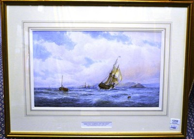 Lot 1259 - George Stanfield Walters (1838-1924) Merchant Shipping off the coast, signed and dated 1875,...