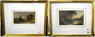 Lot 1325 - Charles Varley (1811-1888) Bolton Abbey, Yorkshire, signed verso and dated 1833, watercolour,...