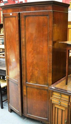 Lot 1547 - Early 20th century wardrobe, 71cm wide