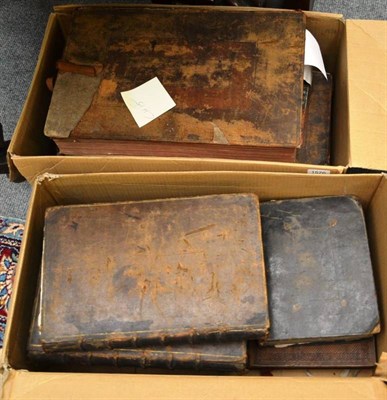 Lot 1576 - A small quantity of theology books (in two boxes)