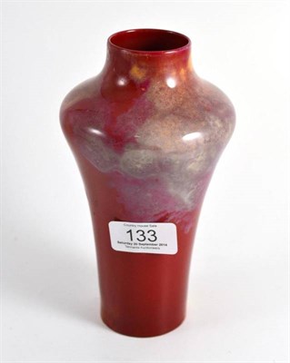 Lot 133 - Royal Doulton flambe vase, 18cm high