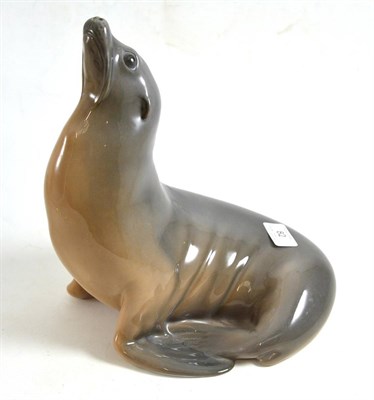 Lot 82 - A large Royal Copenhagen seal, 29cm high