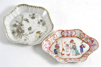 Lot 430 - Two Chinese spoon trays