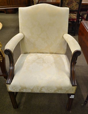 Lot 791 - Gainsborough type mahogany chair