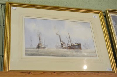 Lot 1030 - David C. Bell (20th century) ";Cape Comorin";, signed, inscribed, and dated 1995, watercolour...