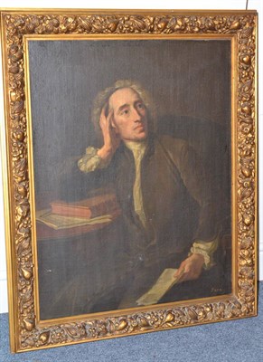 Lot 1077 - After Jean Batiste van Loo (1684-1745) Three quarter length portrait of the poet Alexander...