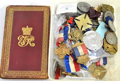 Lot 151 - Holmes (Richard R), Queen Victoria, 1897, one volume, gilt red morocco, a quantity of commemorative