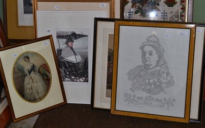 Lot 168 - A collection of various prints and lithographs relating to H.M. Queen Victoria, including...