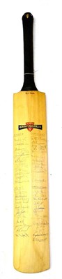 Lot 1014 - A Signed Gray Nicolls Crusader Cricket Bat, with signatures of players from Essex, Yorkshire, Kent