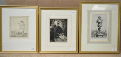 Lot 1126 - William Lee Hankey (1869-1952) A lady seated in a chair, signed, with the artist's blindstamp,...