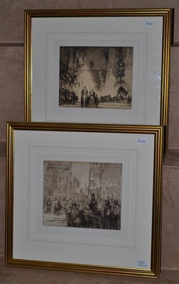 Lot 1127 - William Walcot RBA, RE (1874-1943) ";The Trial of David III before Edward I, 1283";; ";The...