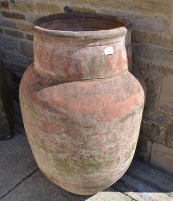 Lot 1369 - Very large terracotta jar