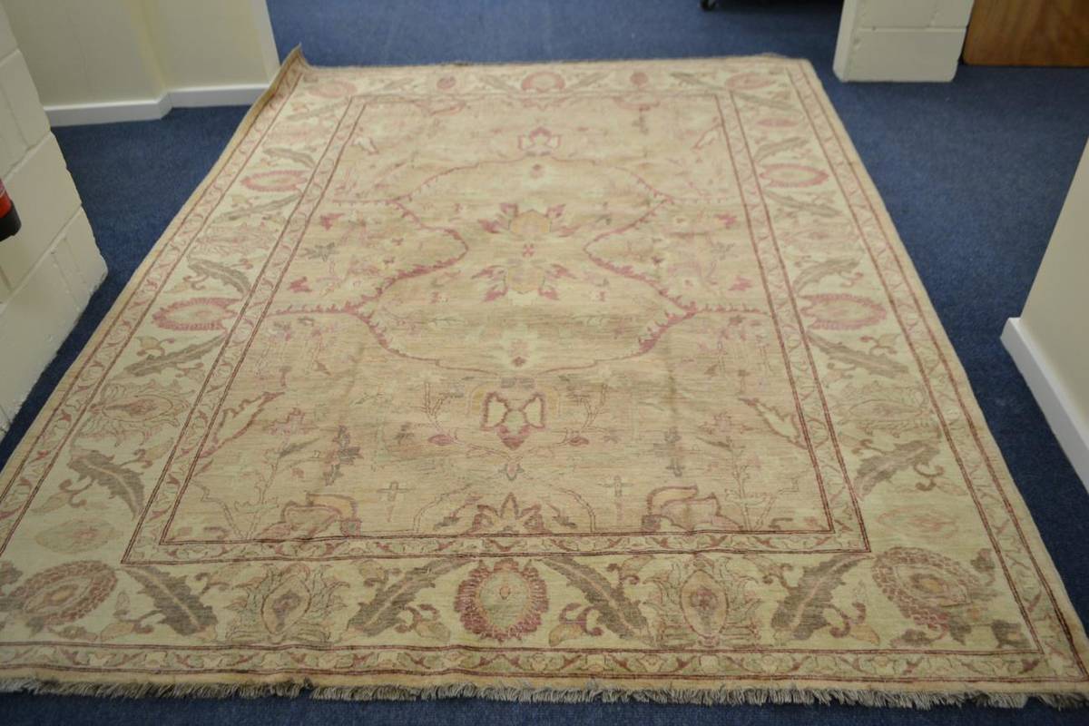 Lot 1371 A Zeigler Mahal design carpet, North