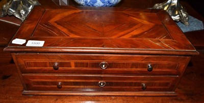 Lot 1500 - A 17th century two drawer chest