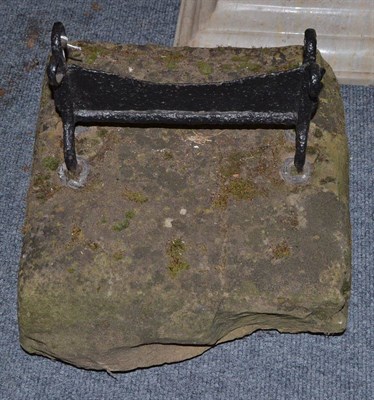 Lot 1646 - Stone foot scraper