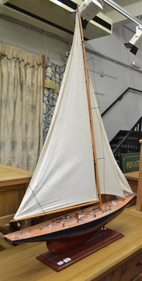 Lot 1780 - Large Nauticalia model yacht