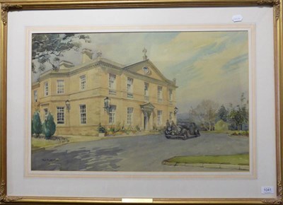 Lot 1041 - Paul Buckingham (20th/21st Century) Burley House, watercolour, signed, 45cm by 71cm