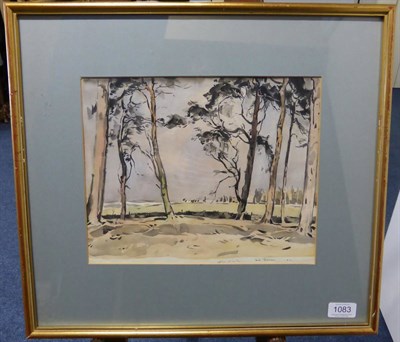 Lot 1083 - Frederick (Fred) Lawson (1888-1968) ";After Winter";, signed, inscribed and dated 1941, mixed...