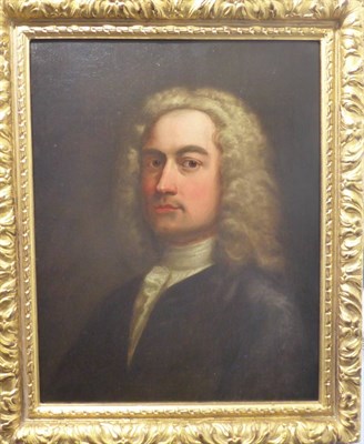 Lot 1105 - Follower of Sir Peter Lely (1618-1680) Portrait of a gentleman, head and shoulders wearing a...