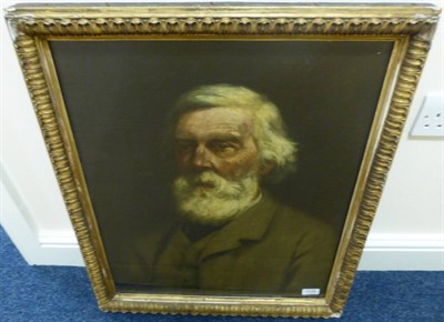 Lot 1126 - William Biscombe Gardner RA (c.1849-1919), A head and shoulders portrait of Professor A. W....