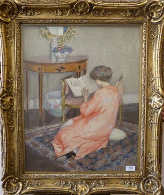 Lot 1185 - Ernest Proctor ARA (1886-1935) ";An Interval"; signed and dated (19)13, with artists label...