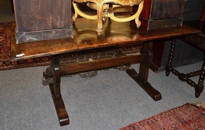 Lot 1300 - Arts & Crafts style refectory table