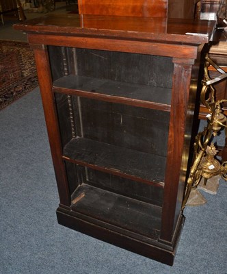 Lot 1445 - A rosewood dwarf bookcase