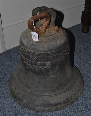 Lot 1647 - A 17th century bronze bell, dated 1663