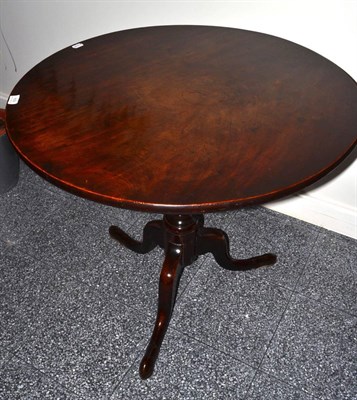 Lot 1659 - George III mahogany tripod table