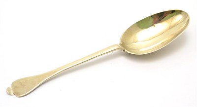 Lot 345 - West Country dog nose spoon with Exeter hallmark, 1717, by Edward Sweet of Dunster
