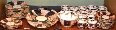 Lot 418 - A 19th century Copeland Imari tea service including twelve cups, twelve saucers, twelve side...