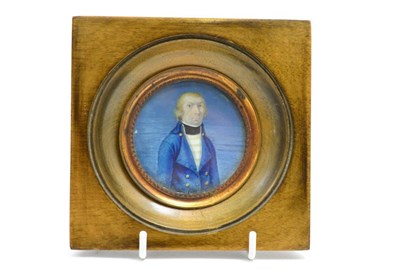 Lot 493 - A miniature of a sailor, unsigned