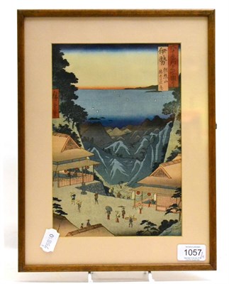 Lot 1057 - Eleven assorted Japanese prints