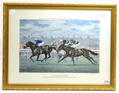 Lot 1059 - After Richard Stone Reeves (20th century) ";The Five Greatest Ever Rode"; signed in pencil by...