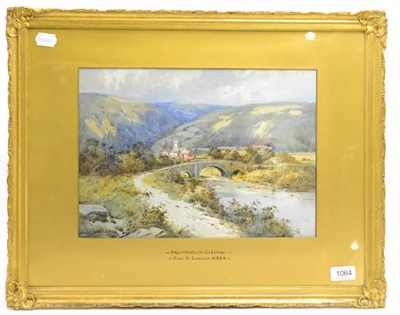 Lot 1064 - Noel Harry Leaver ARCA (1889-1951) ";A Yorkshire Village"; signed, watercolour, 26cm by 36cm