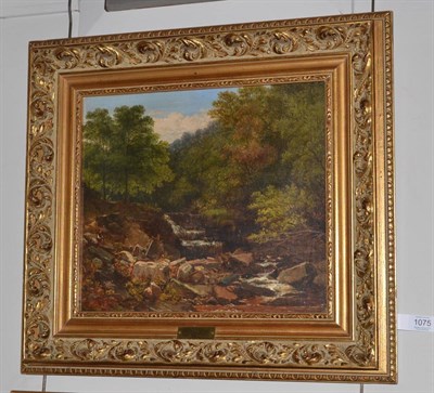 Lot 1075 - John Holland (1831-1879) ";Upper Wharfedale";, signed, oil on canvas, 33.5cm by 39cm