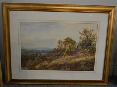 Lot 1109 - Albert Pollitt (1856-1926) ";Chirk Viaduct, Vale of Llangollen"; signed and indistinctly dated,...
