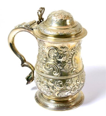 Lot 478 - George III silver tankard, William Grundy, London assay, 1761