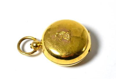 Lot 559 - A late Victorian 9ct gold sovereign case