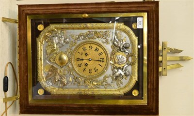 Lot 601 - An electrotype striking easel clock, signed Elkington & Co, Manchester, rd: 92173, circa 1850,...