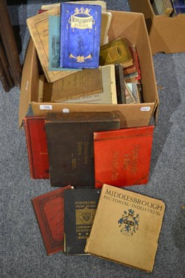 Lot 786 - Teesside guide books and other ephemera, including Middlesbrough and its Jubilee 1881, Dorman...