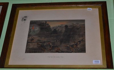 Lot 1032 - Charles Johnson Payne, 'Snaffles' (1884-1967) ";That Far, Far Away Echo";, signed, with the bit...