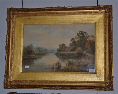 Lot 1059 - Henry John Kinnaird (1880-1920) ";On the Avon, Sussex";, signed and inscribed, watercolour...