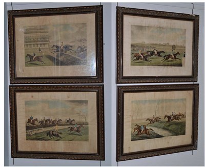 Lot 1070 - R G and A W Reeve after G H Laporte, ";Liverpool Grand National Steeple Chase"; Plate I ";The...