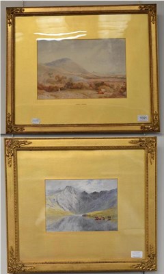 Lot 1091 - Anthony Vandyke Copley Fielding POWS (1787-1855) Cattle before a coastal landscape, signed and...