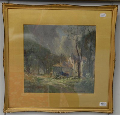 Lot 1096 - William Hoggatt RI, RBC, RCamA (1880-1961) ";The Deemsters Farm, Isle of Man";, signed, with...