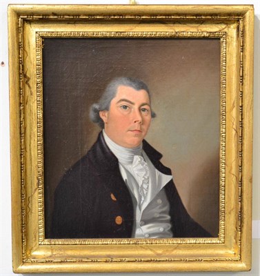 Lot 1168 - Attributed to Thomas Hickey (1741-1824) Portrait of a gentleman, oil on canvas laid on board,...